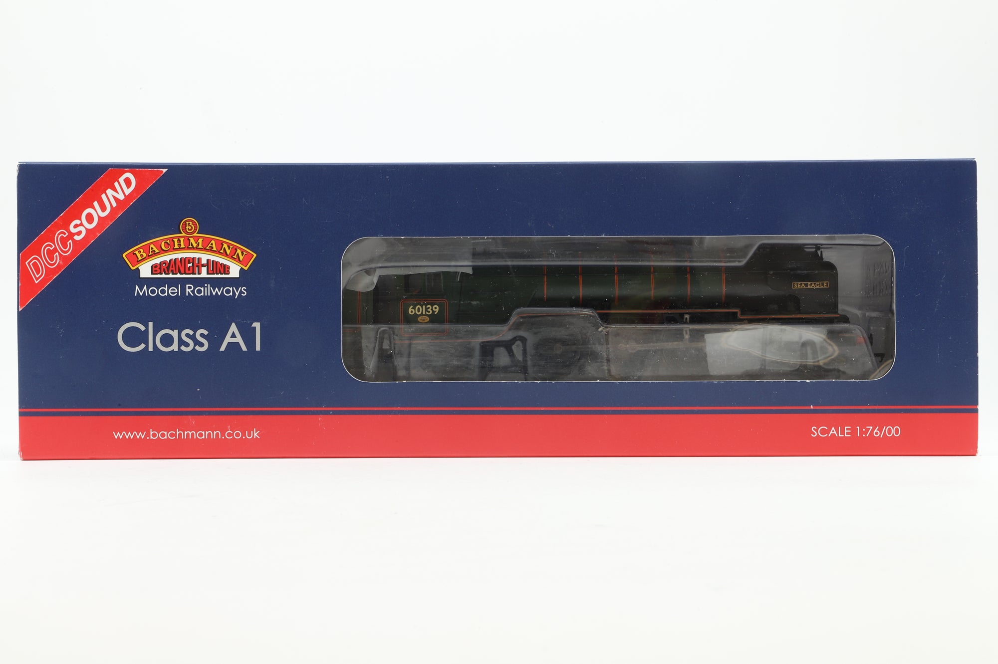 Bachmann OO 32-551DS Class A1 '60139' 'Sea Eagle' BR Green E/C DCC Sound