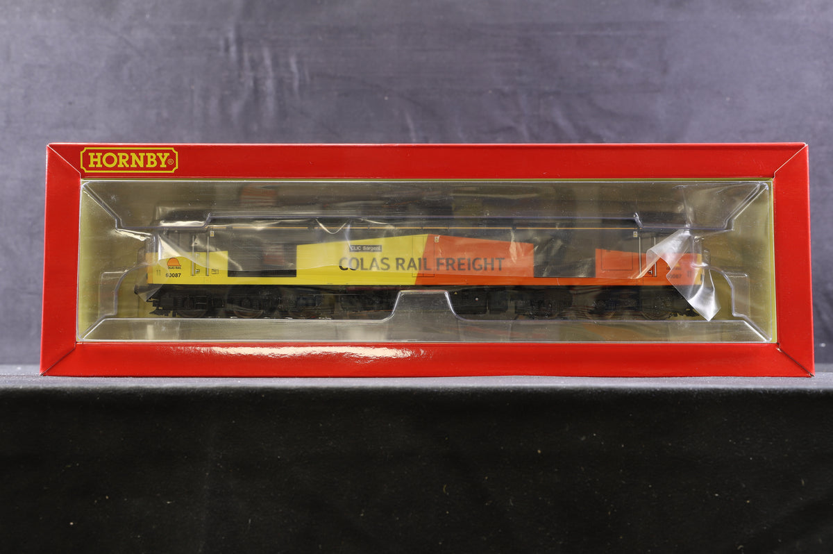 Hornby OO R3572 Colas Co-Co Diesel Electric Class 60 &#39;Clic Sargent&#39; &#39;60087&#39;