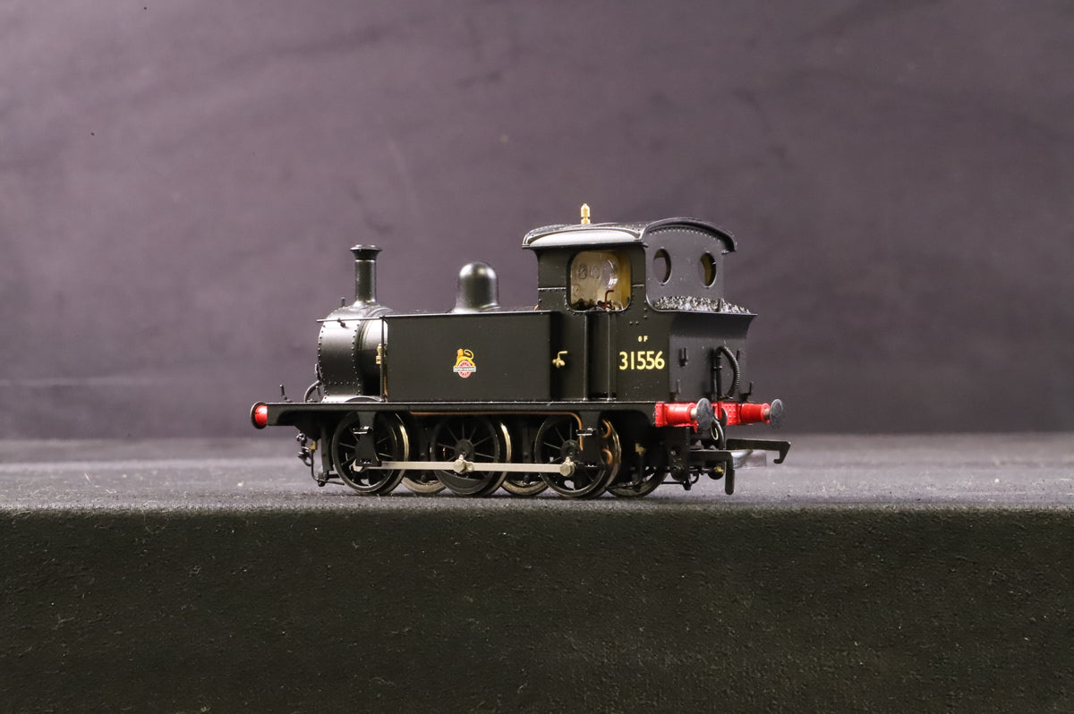Hattons OO H4-P-016 P Class 31556 in BR Black w/ Early Crests