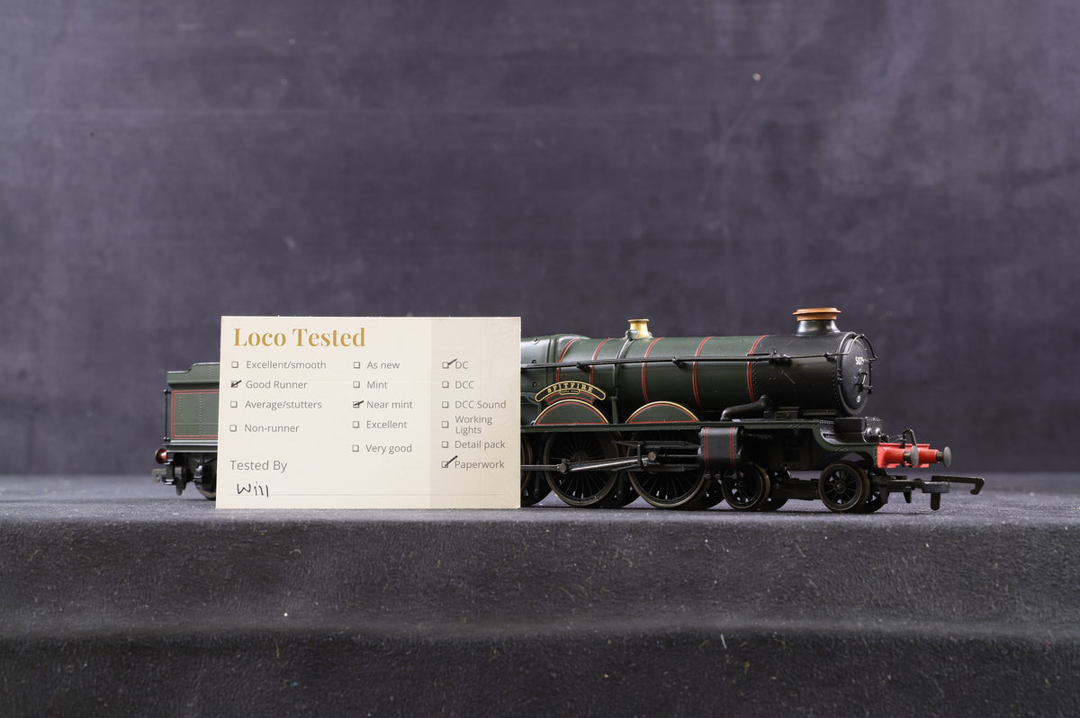 Hornby OO R2318 BR Lined Green 4-6-0 Castle Class &#39;5071&#39; &#39;Spitfire&#39;