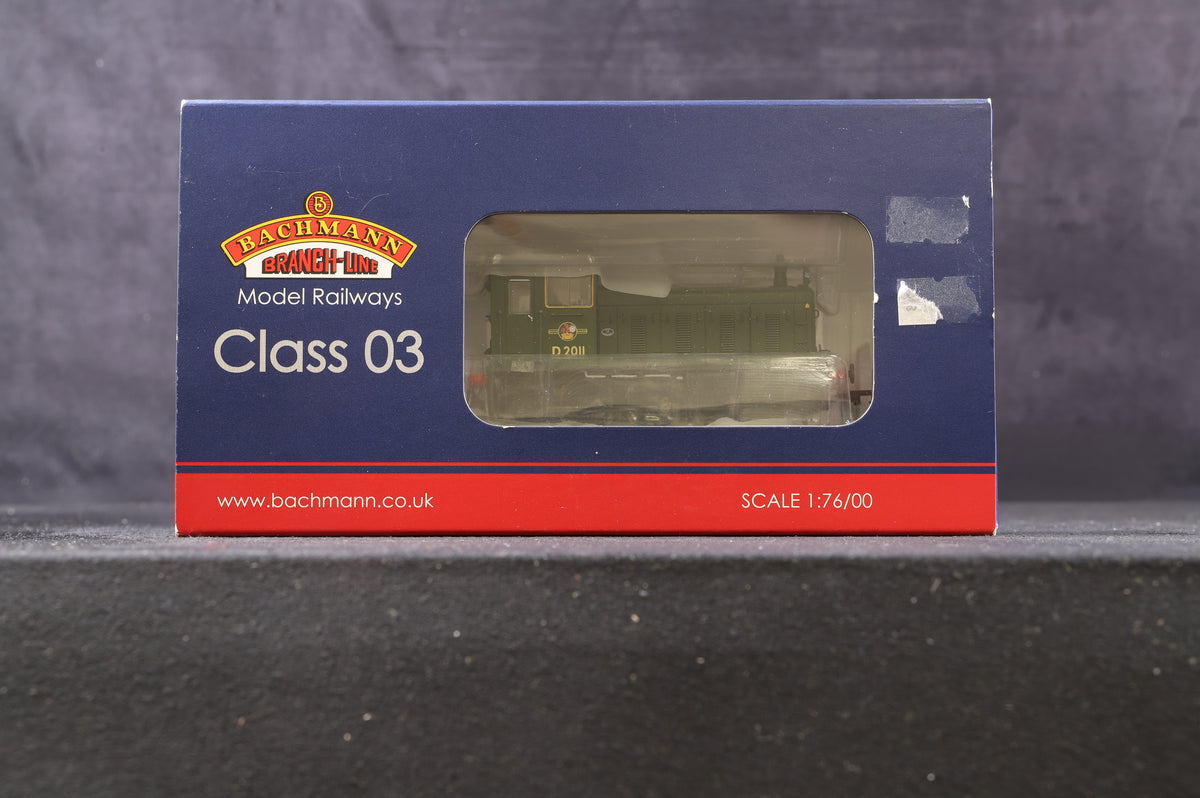 Bachmann OO 31-360 Class 03 &#39;D2011&#39; BR Plain Green L/C