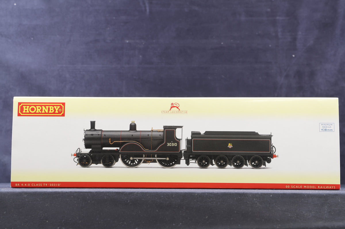 Hornby OO R2713 Class T9 &#39;30310&#39; BR Lined Black E/C