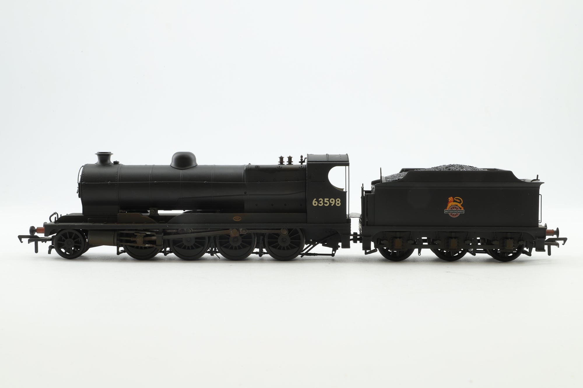 Bachmann OO 31-004 Robinson O4 '63598' BR Black Early Emblem, Weathered & DCC Sound
