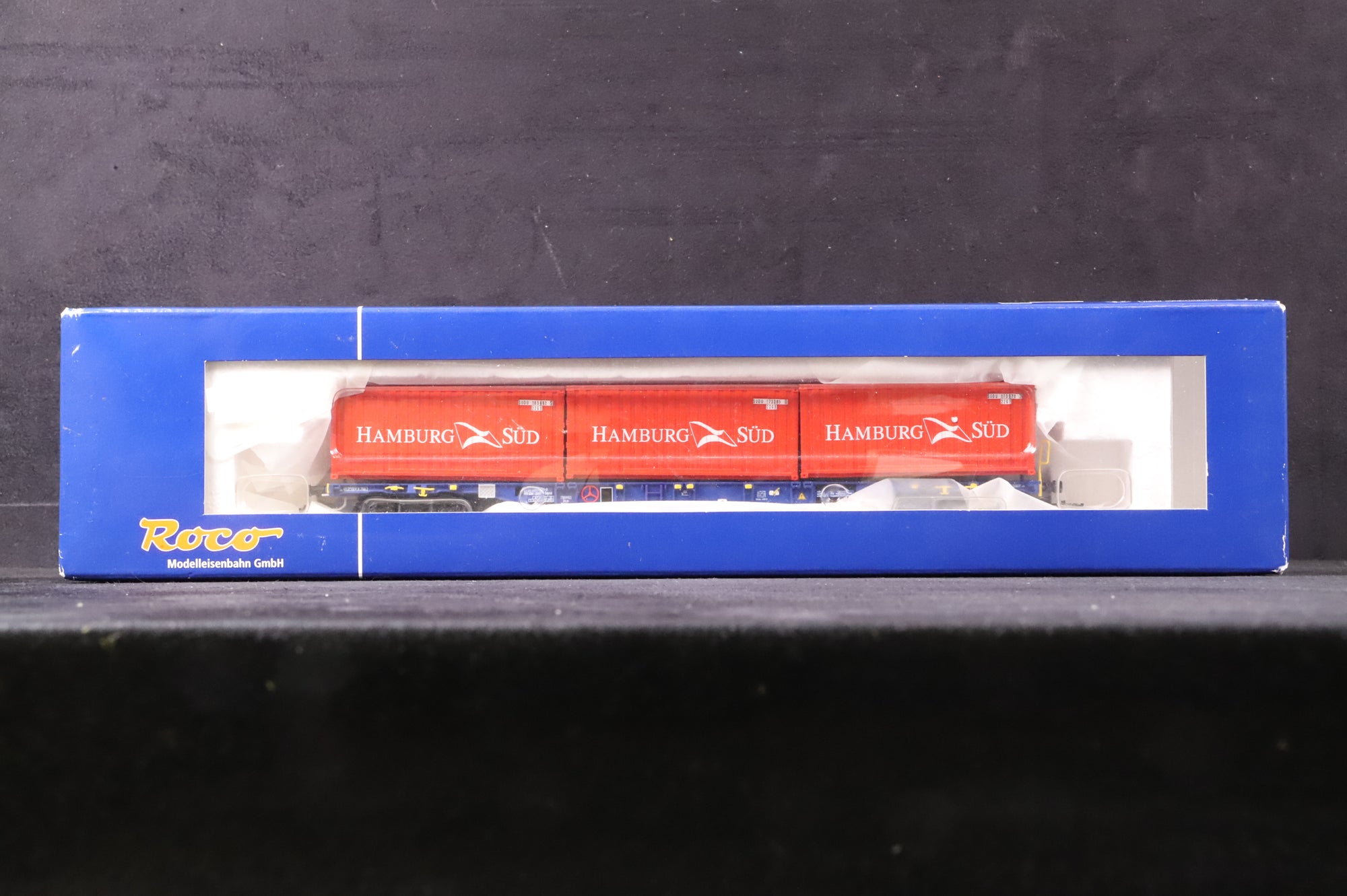 Roco HO Rake of 3 SBB Container Wagons, Incl. 76943, 66623 & 66759