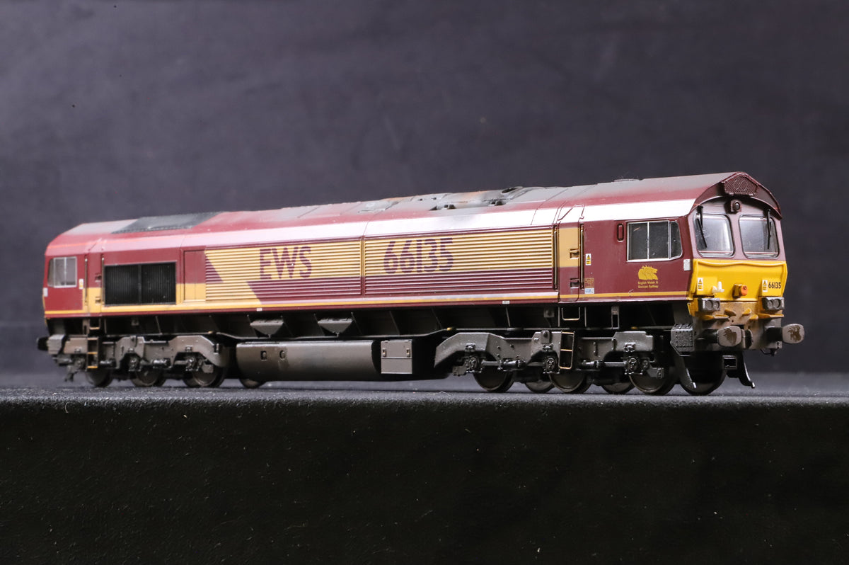 WORKSHOP Bachmann OO 32-725 Class 66 &#39;66135&#39; EWS Weathered