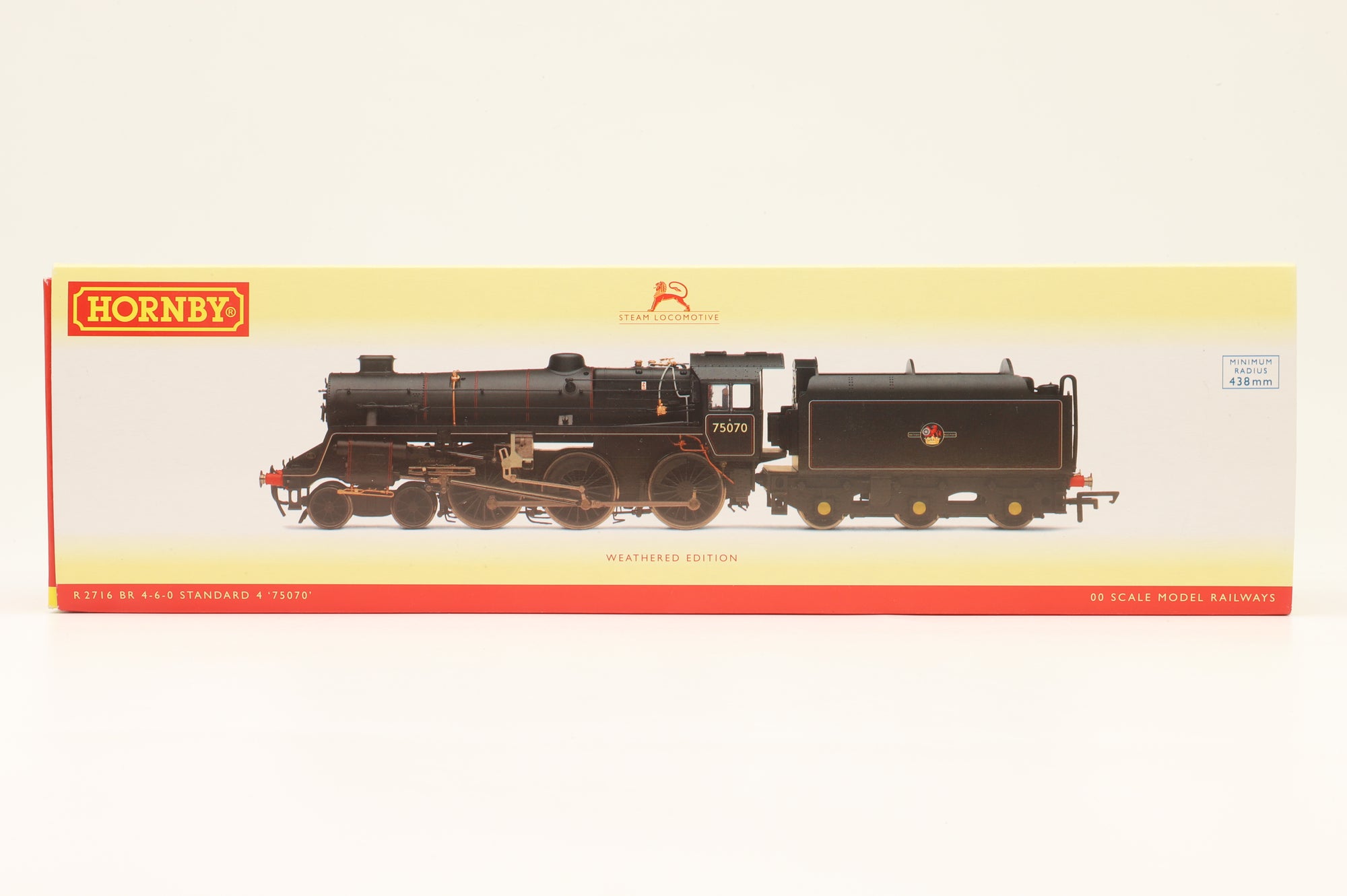 Hornby OO R2716X Standard Class 4MT '75070' BR Black L/C DCC Fitted