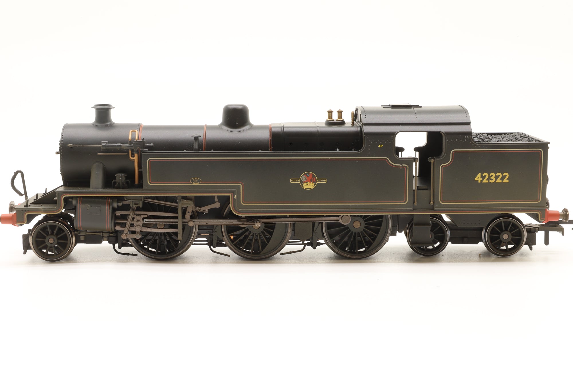 Hornby OO Fowler 2-6-4 Tank '42322' BR Lined Late Crest Weathered