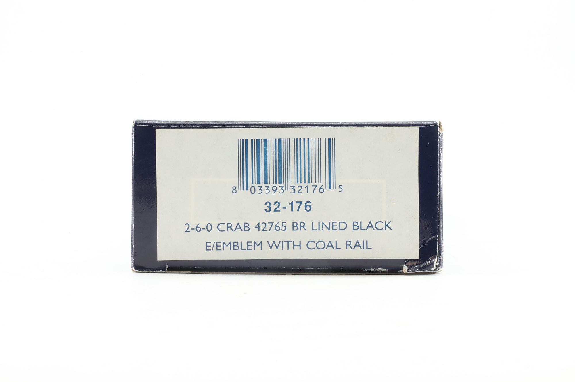 Bachmann OO 32-176 2-6-0 Crab '42765' BR Lined Black E/Emblem w/Coal Rail