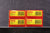 Hornby OO Rake Of 4 BR Hawksworth Blood & Custard Coaches Inc. R4404B, R4493B, R4407B & R4405B