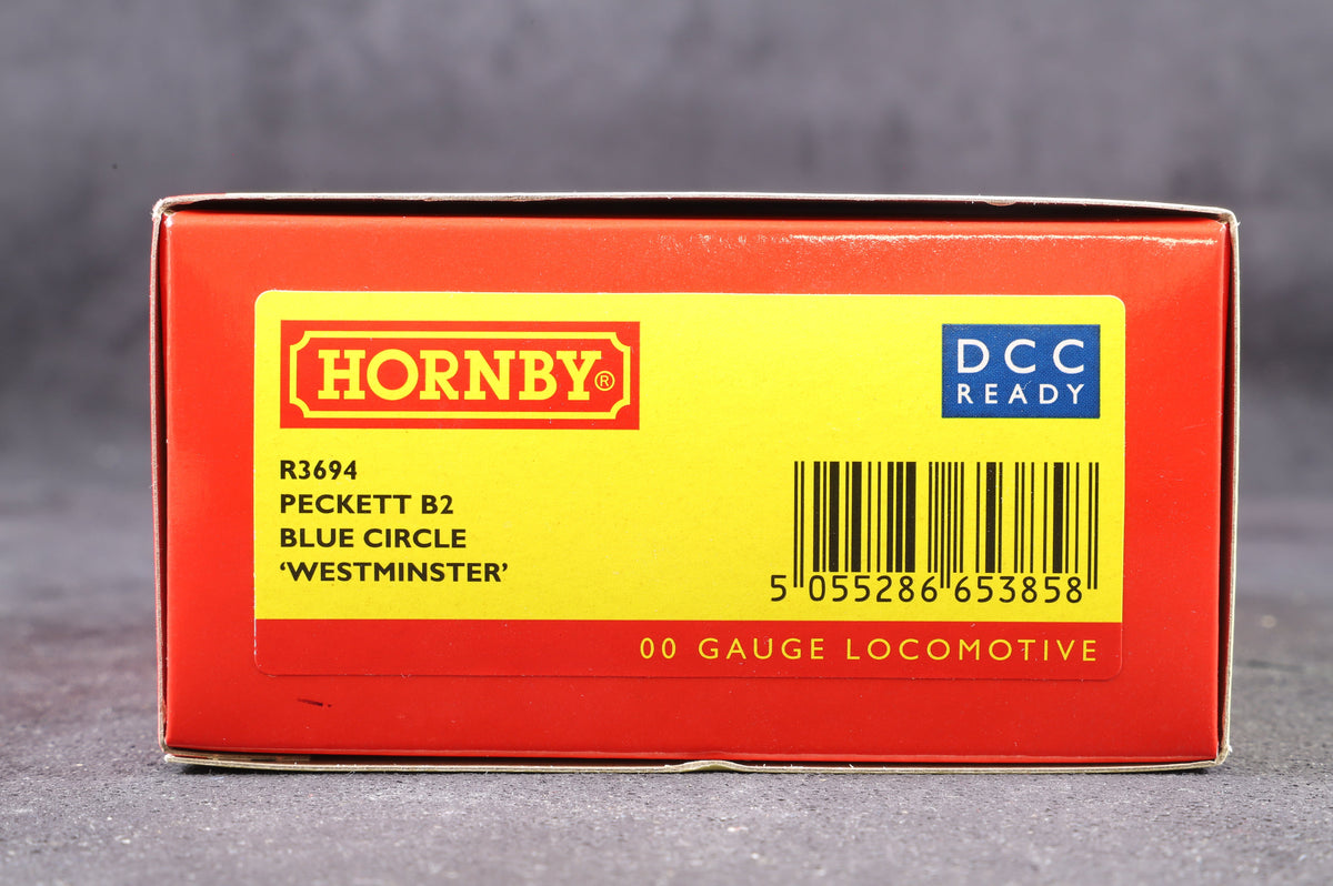 Hornby OO R3694 Peckett B2 Blue Circle &#39;Westminster&#39;
