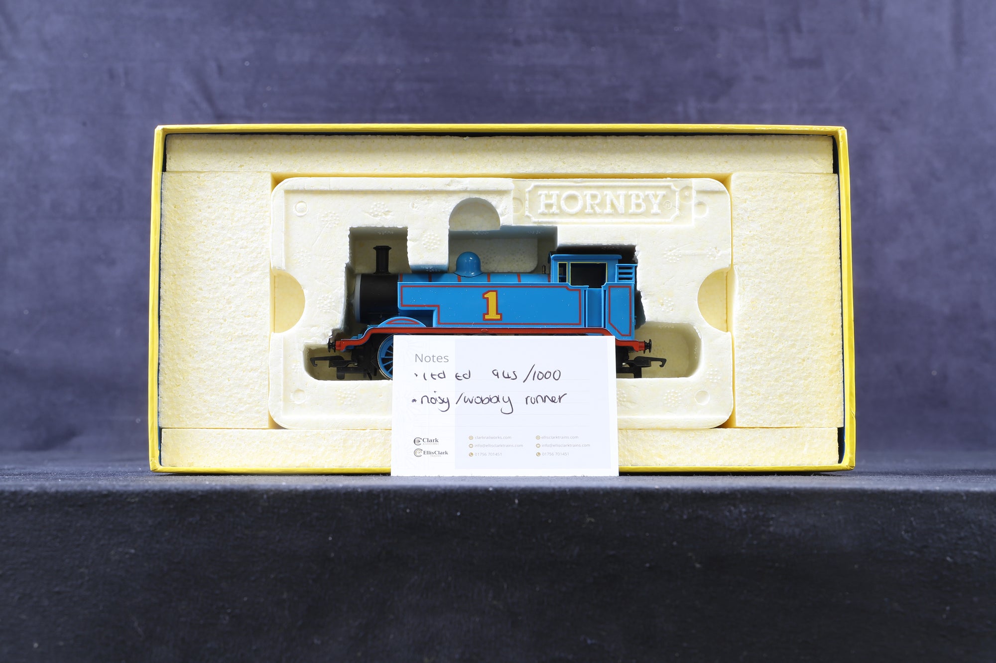 Hornby OO R9685 'Thomas' The Tank Engine The Royal Mail Thomas & Friends Stamp Collection, Ltd. Ed. 945/1000