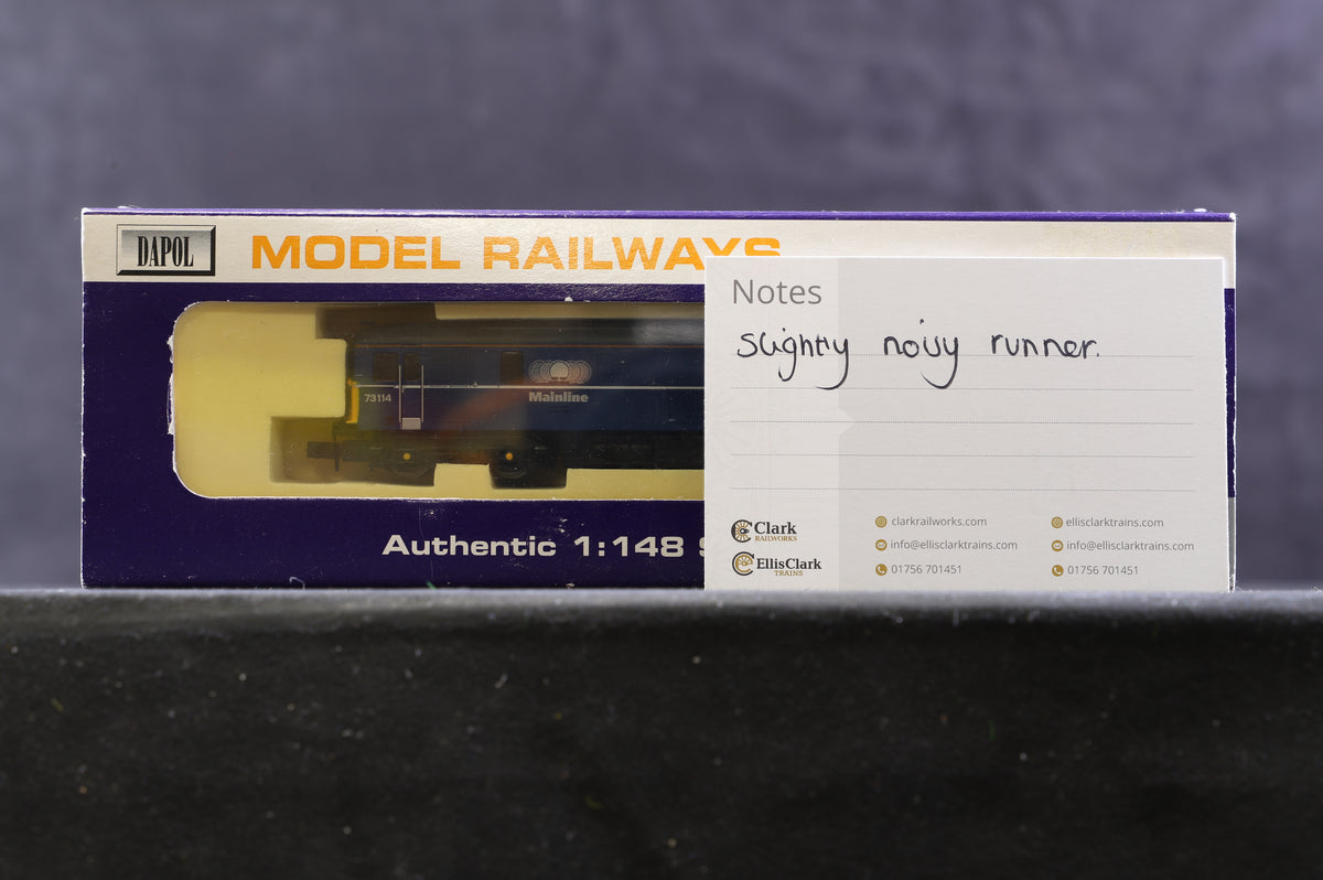 Dapol N ND-021a Class 73 Mainline &#39;73114&#39; &#39;Stewarts Lane&#39;