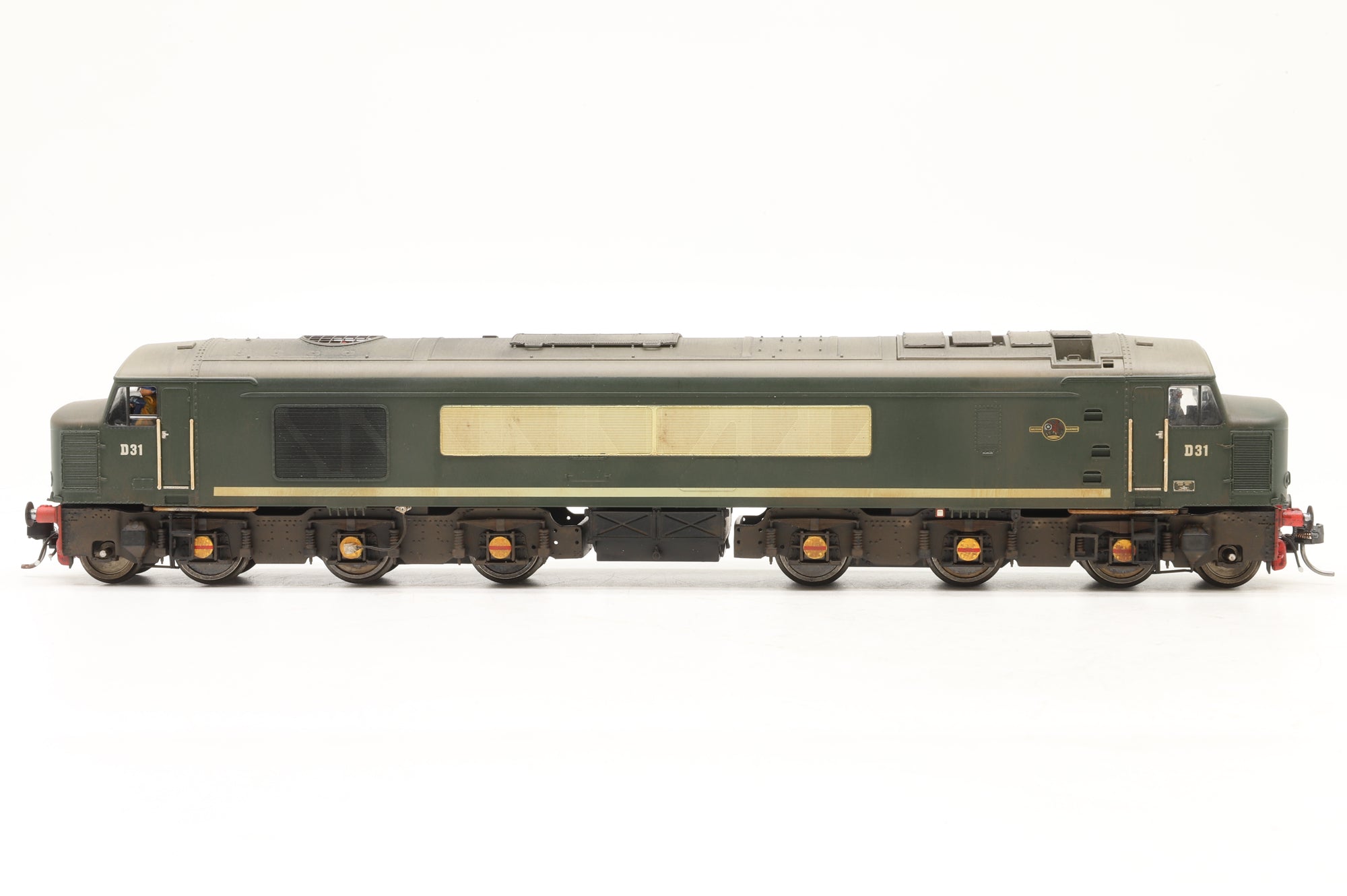 Heljan OO 45100 Class 45 D31 in BR Green  – Weathered & DCC Sound