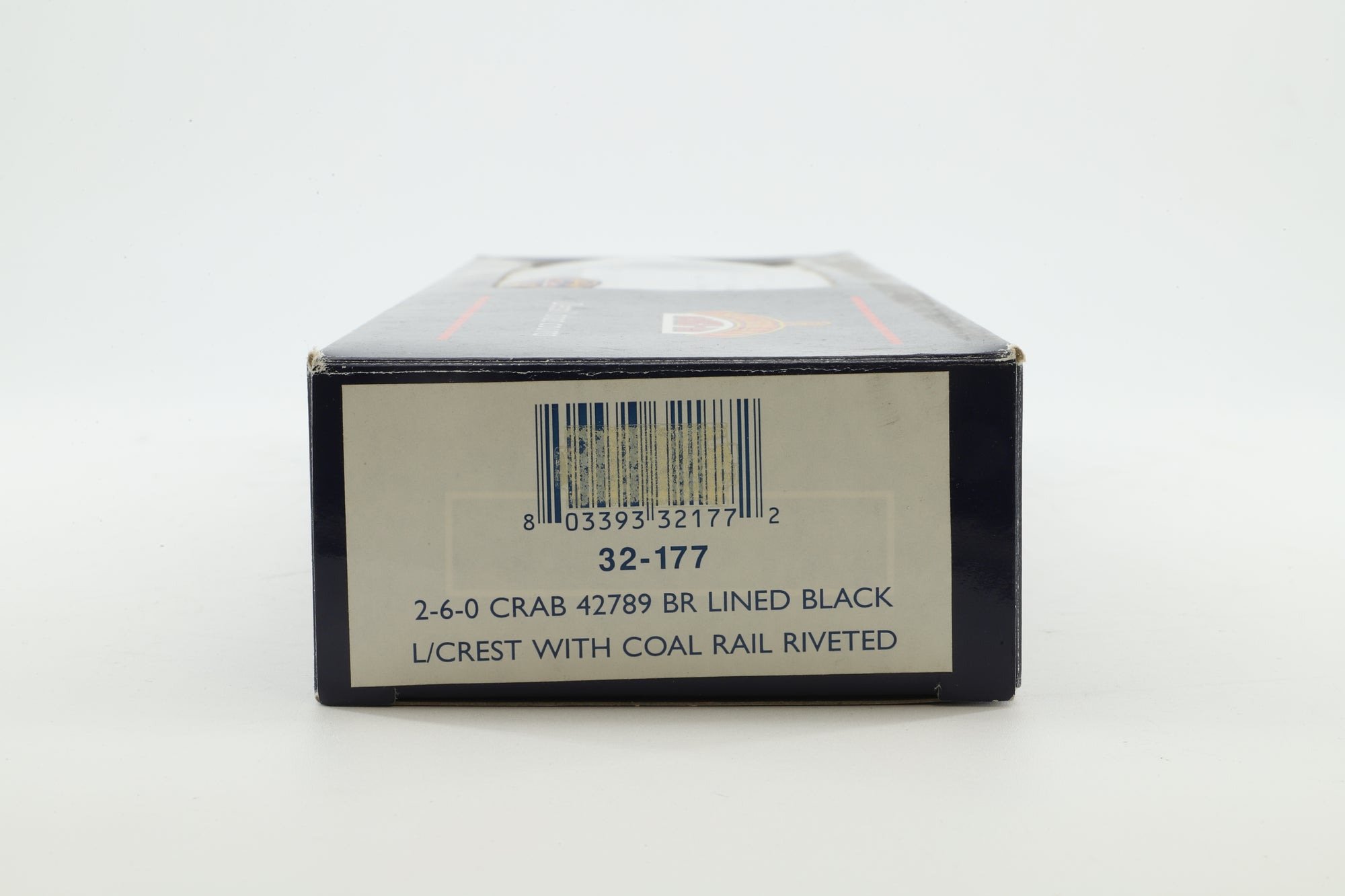 Bachmann OO 32-177 'Crab' 42789 in Lined BR Black w/ Late Crests