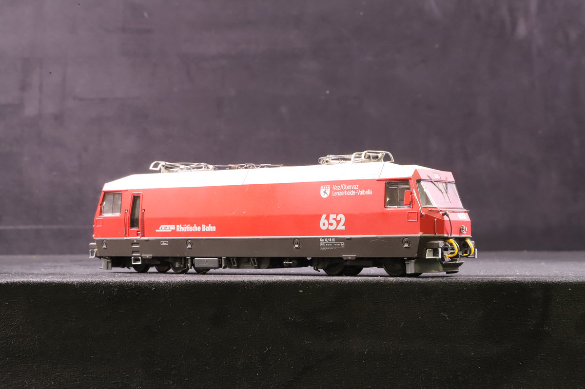 BEMO HOe-HOm 1259102 GE 4/4 III 652 &#39;Vaz/Obervaz Lenzerheide-Valbella&#39; in RHB Livery
