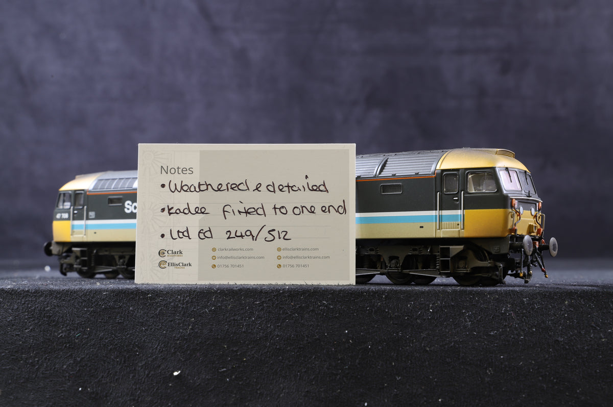 Bachmann OO 31-653Y Class 47/7 &#39;47708&#39; &#39;Waverley&#39; BR Scotrail Excl. Amrss Ltd Ed 249/ 512 Weathered