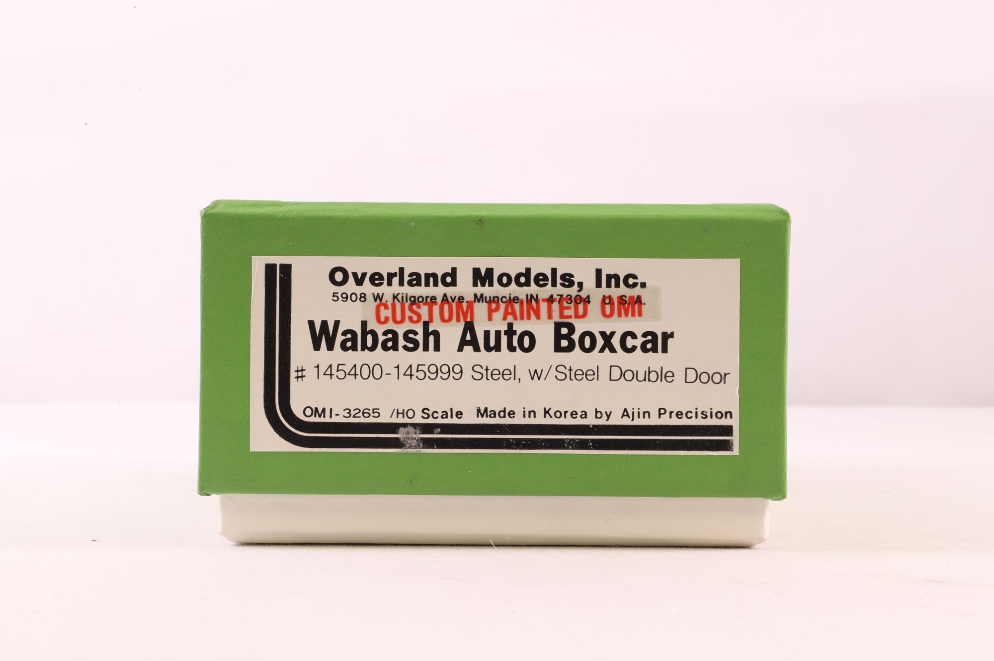 Overland Models HO Brass OMI-3265 Wabash Auto Boxcar Steel Double Door '145481'