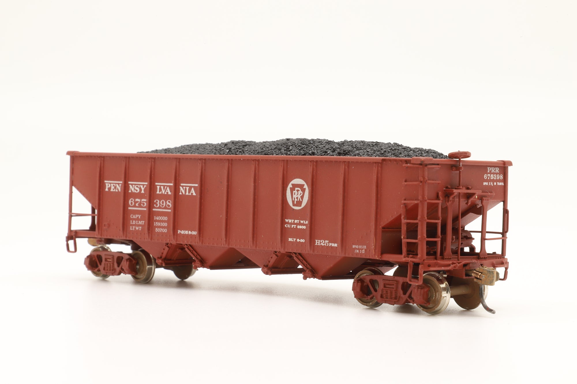 Sunset Models HO Brass H-25 PPR Hopper Wagon '675 398'