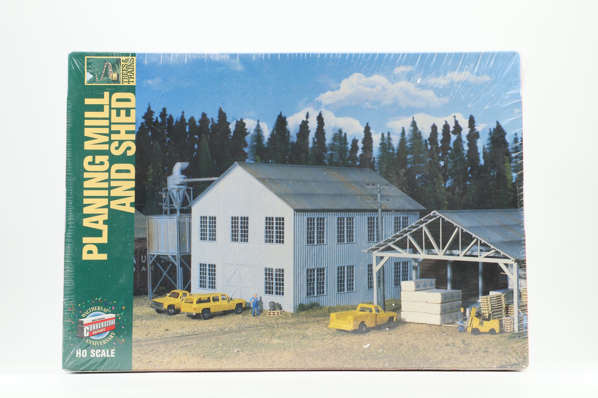 Walthers HO 93303059 Planing Mill & Shed Kit