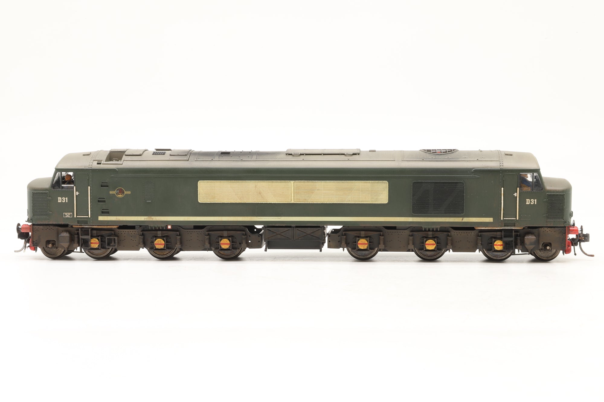 Heljan OO 45100 Class 45 D31 in BR Green  – Weathered & DCC Sound