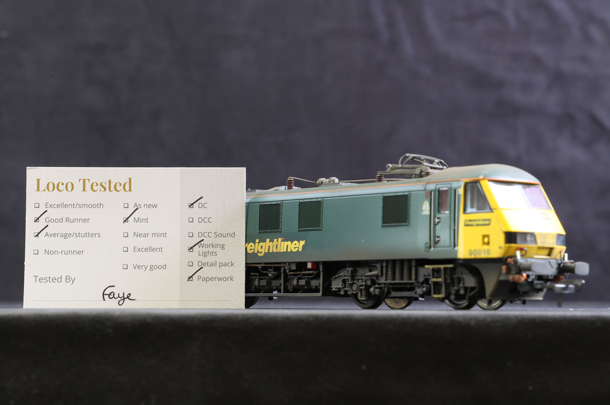 Bachmann OO 32-612A Class 90 &#39;90016&#39; Freightliner Renumbered &amp; Weathered