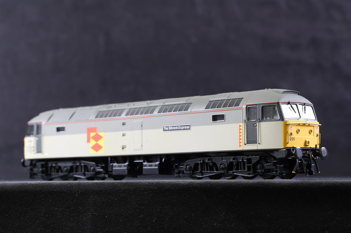 Heljan OO 4743 Class 47 &#39;47231&#39; &#39;The Silcock Express&#39; Railfreight Livery