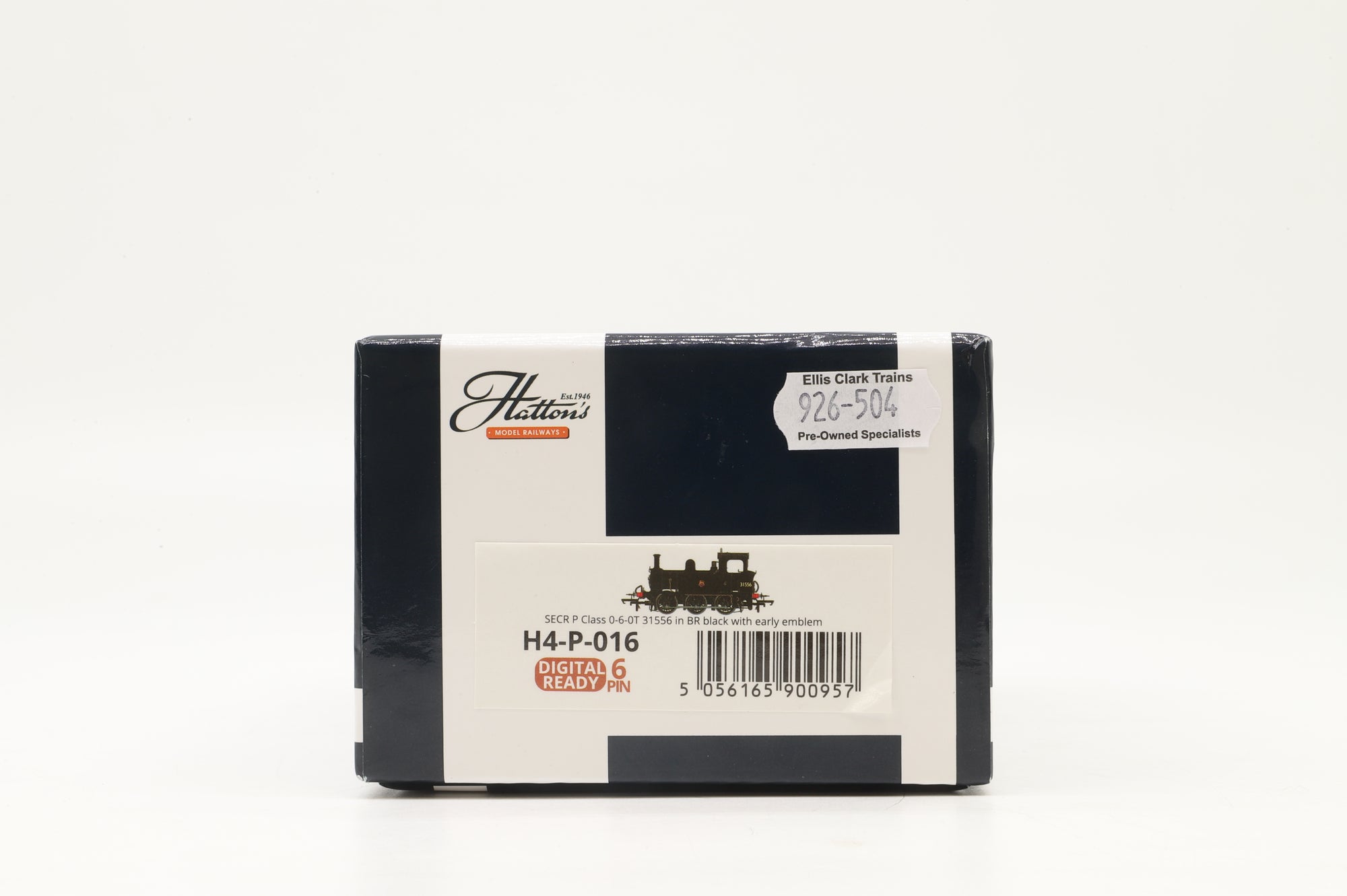 Hattons OO H4-P-016 P Class 31556 in BR Black w/ Early Crests