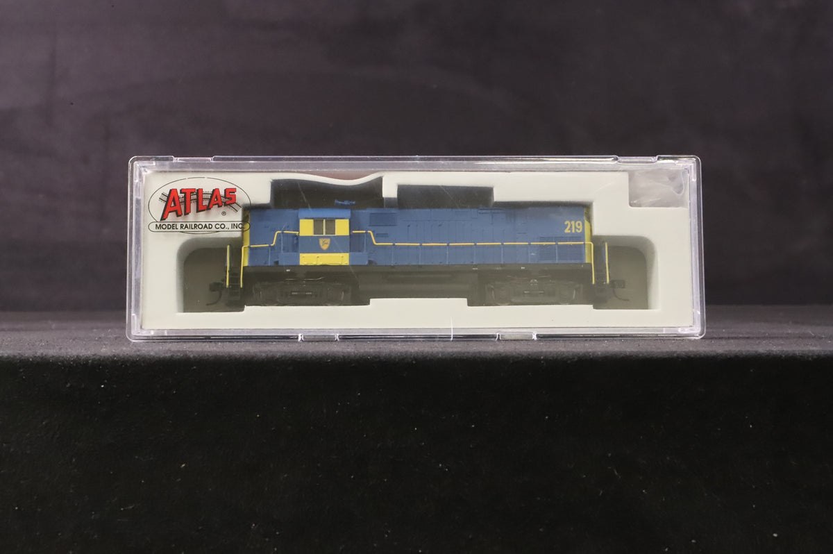 Atlas N Gauge 4000037 C420 Diesel Locomotive 219 in Delaware &amp; Hudson Livery