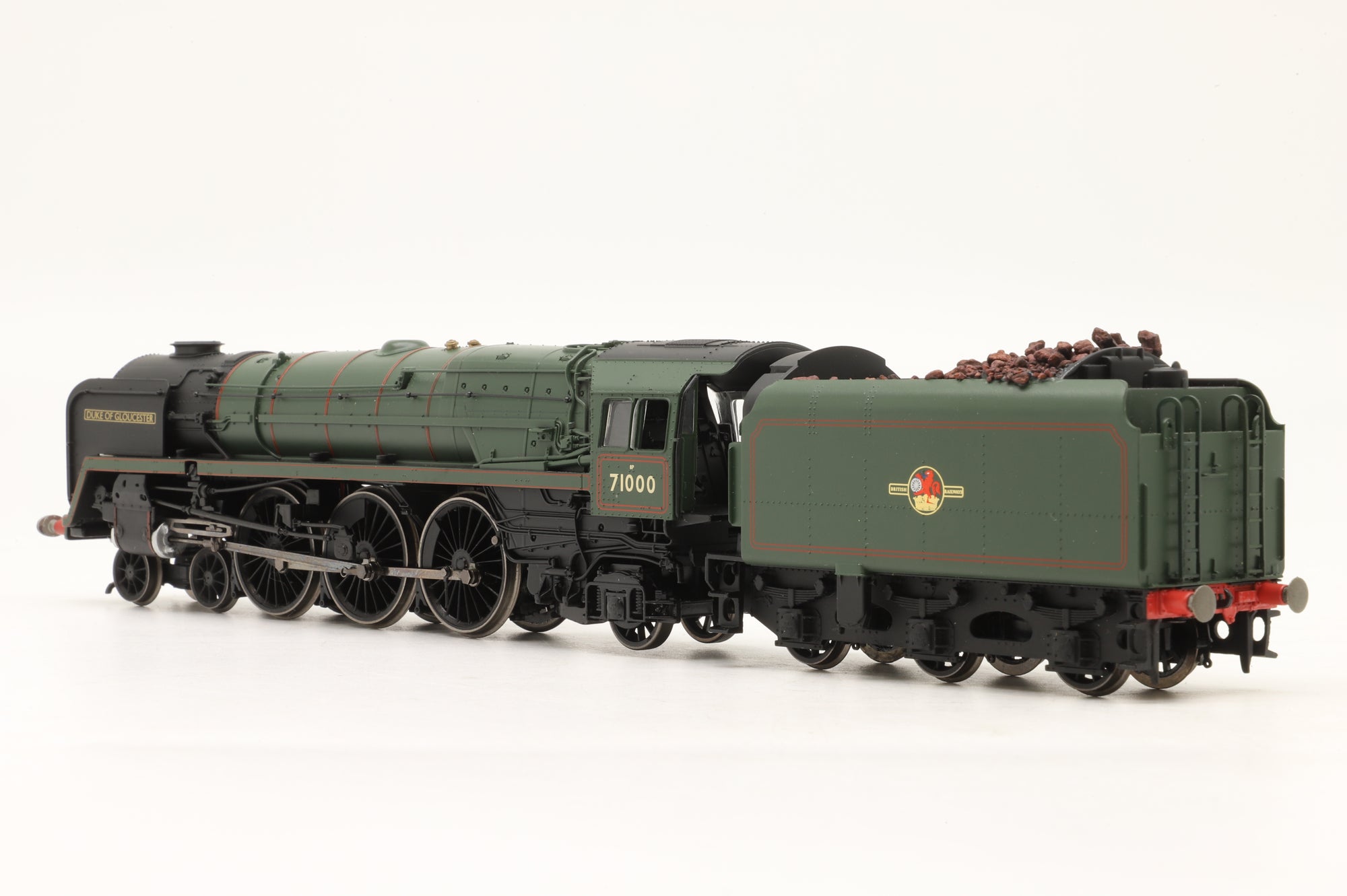 Hornby Railroad OO R3168 Class 8 '71000' 'Duke of Gloucester' BR Lined Green L/C