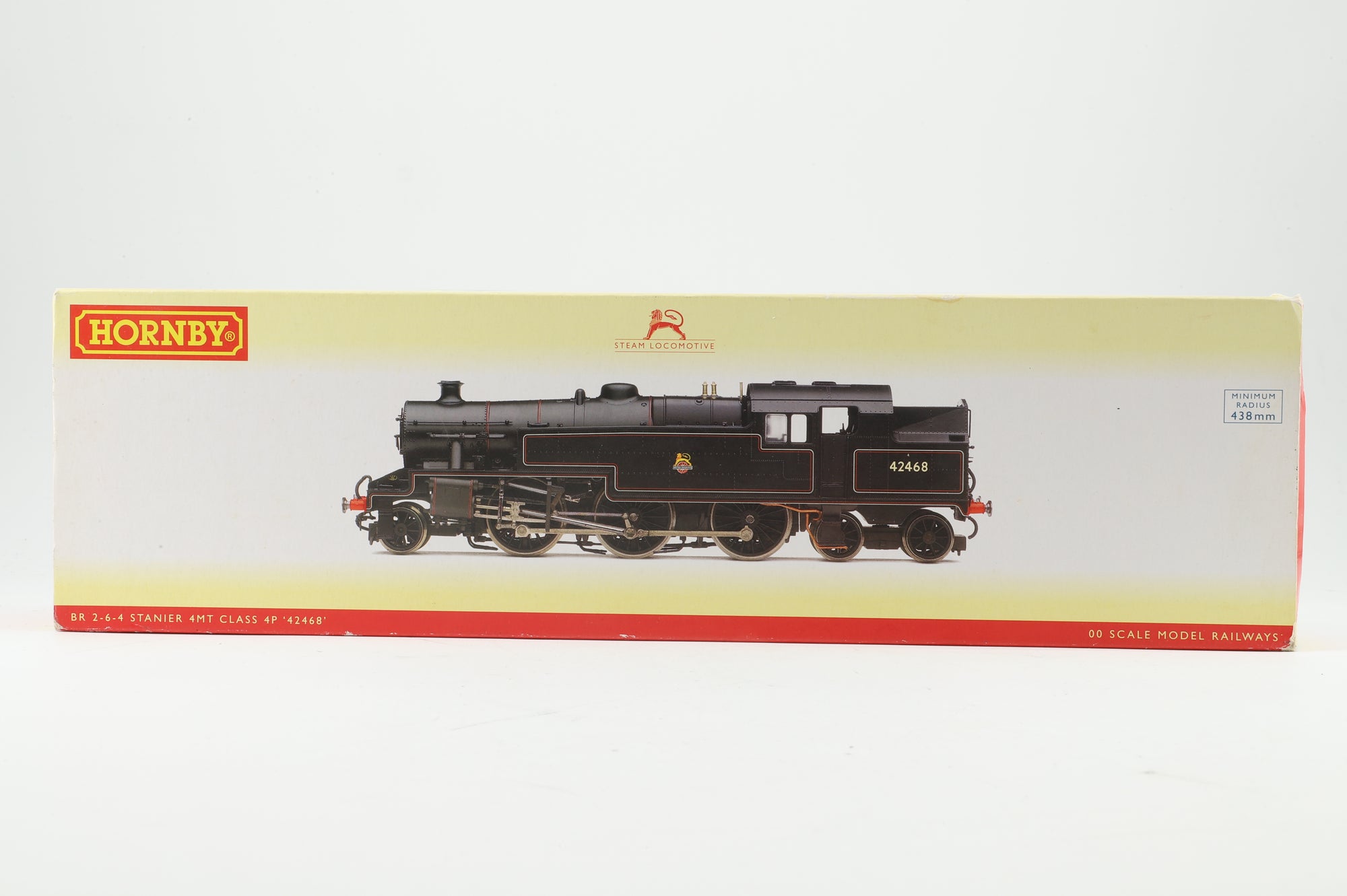 Hornby OO R2636X BR Stanier 4MT '42468', Weathered, DCC Fitted