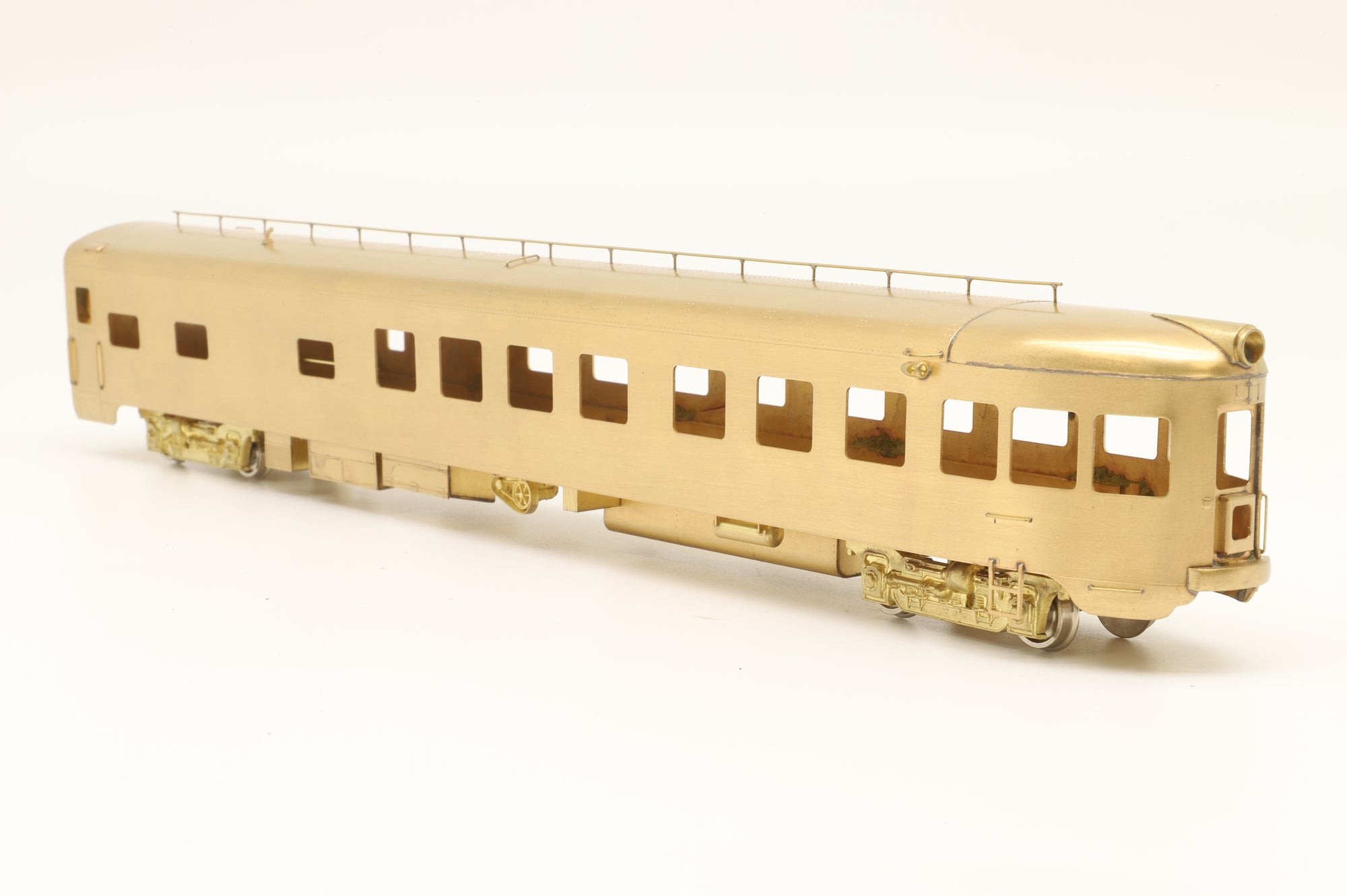 Kumata/Oriental Ltd HO Great Northern Streamlined Empire Builder Mountain Series Obs., Unpainted Brass