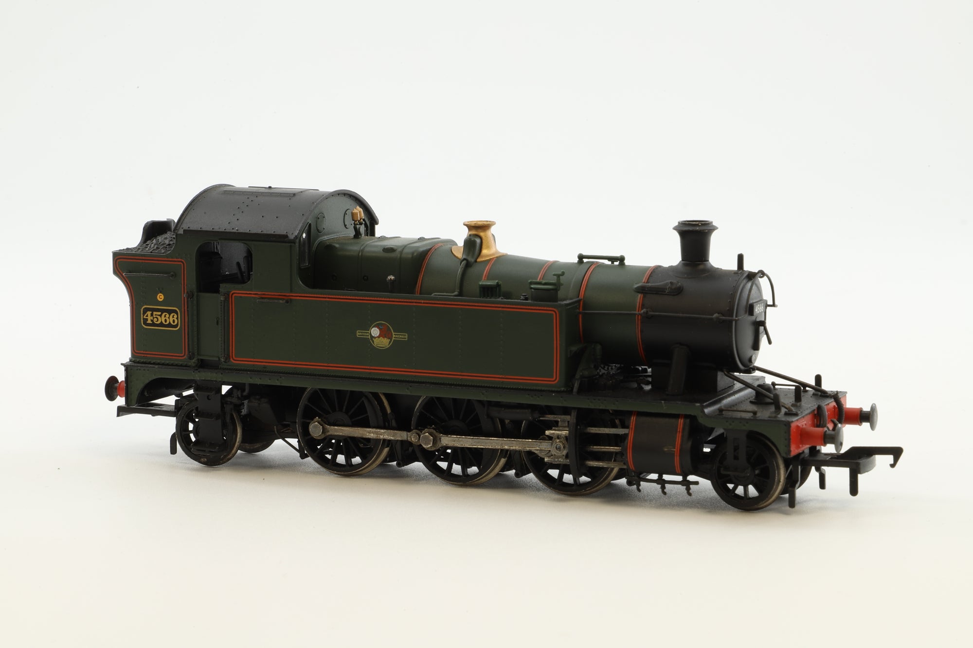Bachmann OO 32-125 45xx Tank '4566' BR Lined Green L/C