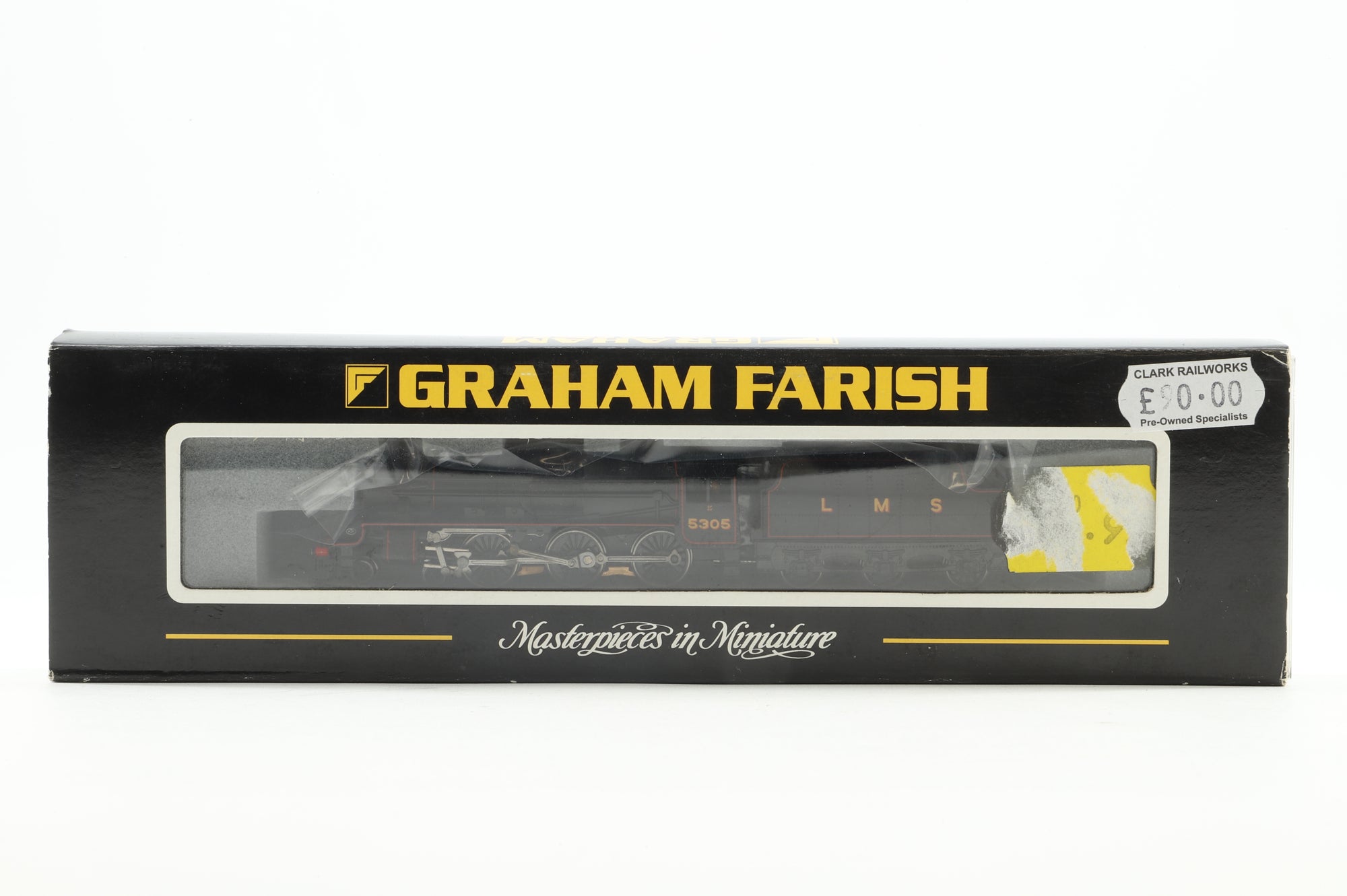 Graham Farish N 372-125 Black 5 '5305' Lined Black LMS