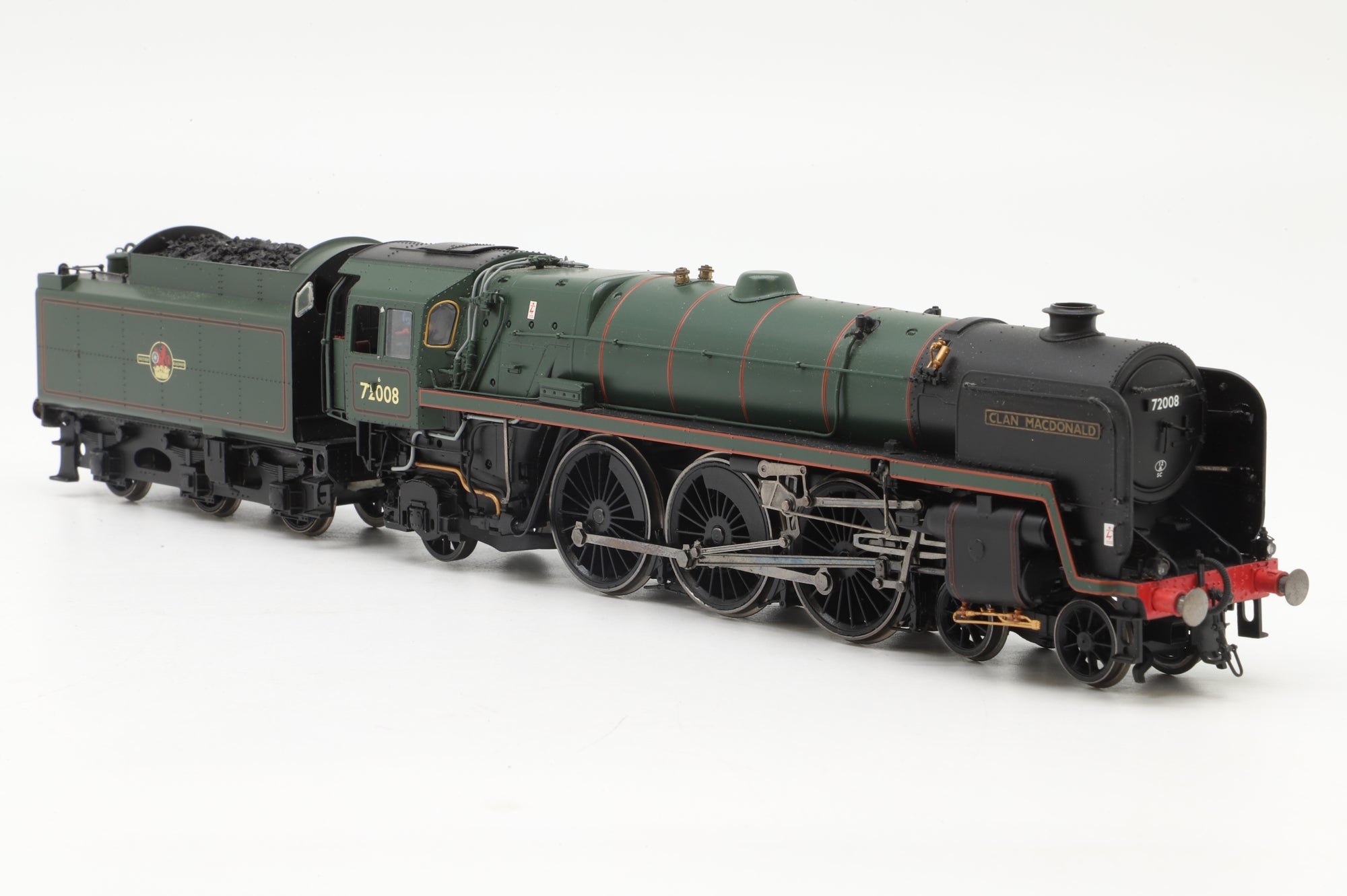 WORKSHOP Hornby OO R2847 Clan Class '72008' 'Clan Macleod' BR Green L/C Non Runner DCC Sound