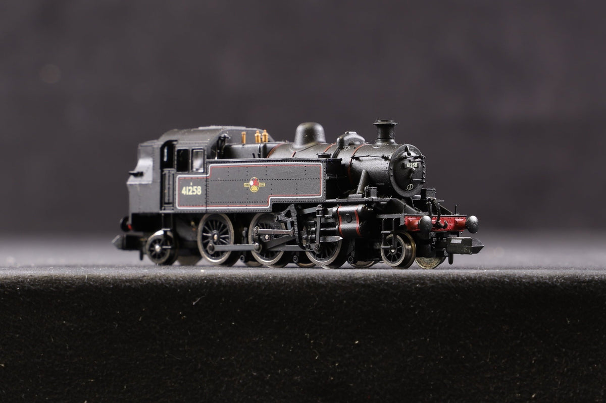 Dapol N ND-061B Ivatt BR Black L/Crest &#39;41258&#39;