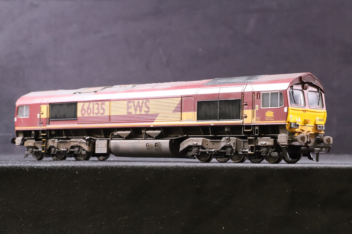 WORKSHOP Bachmann OO 32-725 Class 66 &#39;66135&#39; EWS Weathered