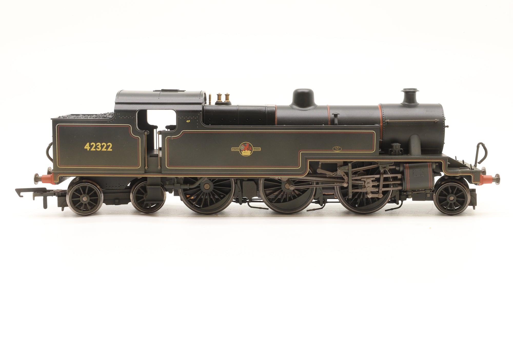 Hornby OO Fowler 2-6-4 Tank '42322' BR Lined Late Crest Weathered