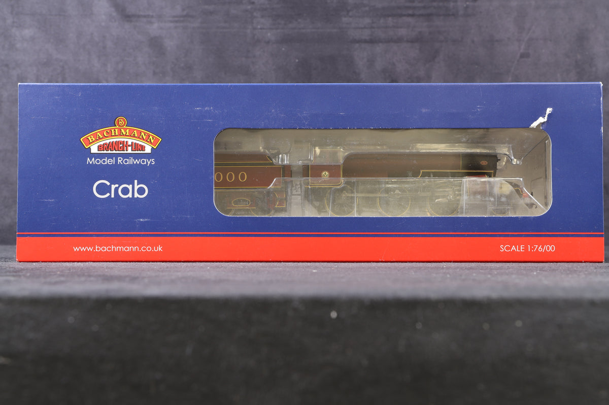 Bachmann OO 32-181 LMS Crab &#39;13000&#39; Crimson Lake, DCC Fitted