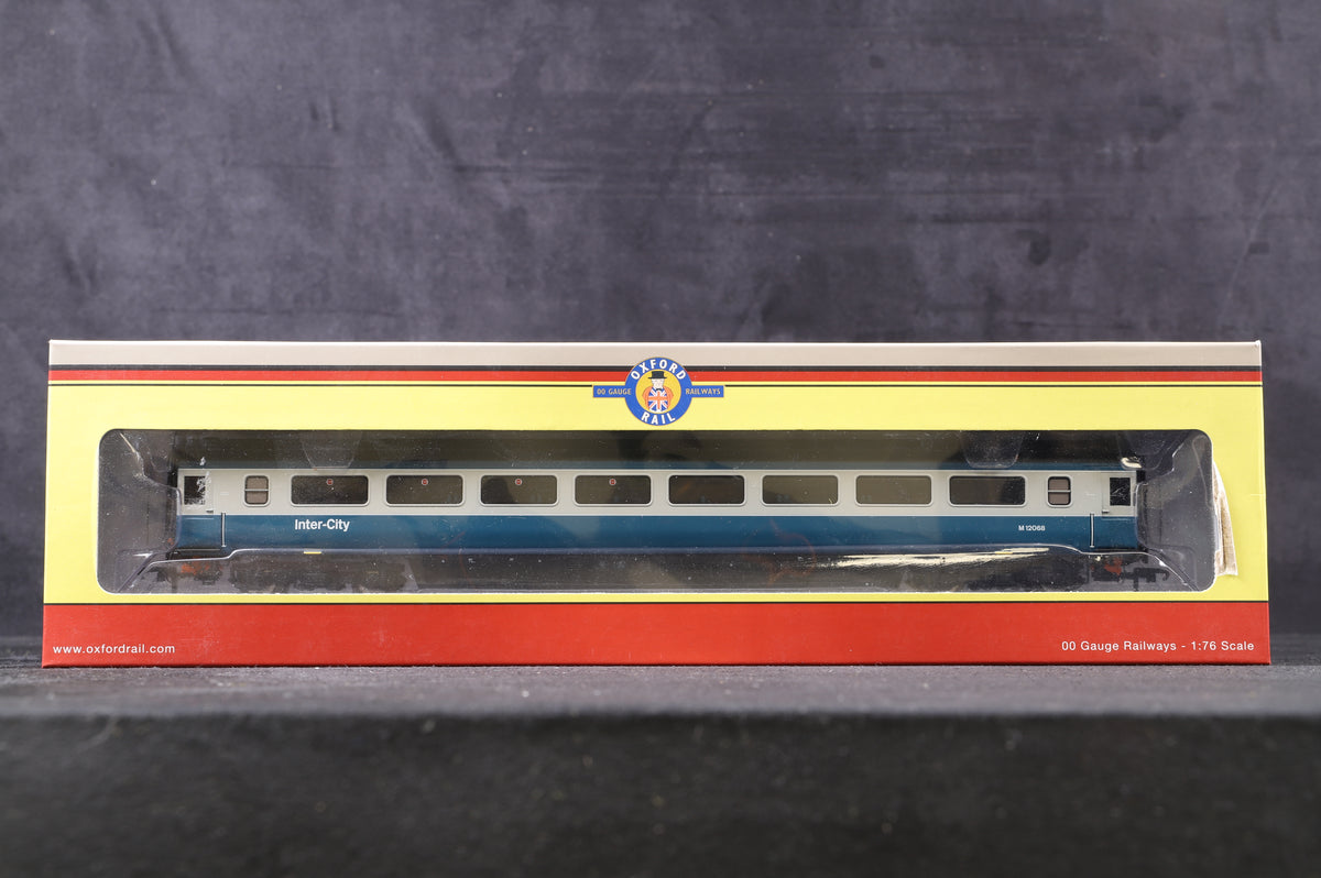 Oxford Rail OO Rake Of 4 Mk3a Blue &amp; Grey Coaches