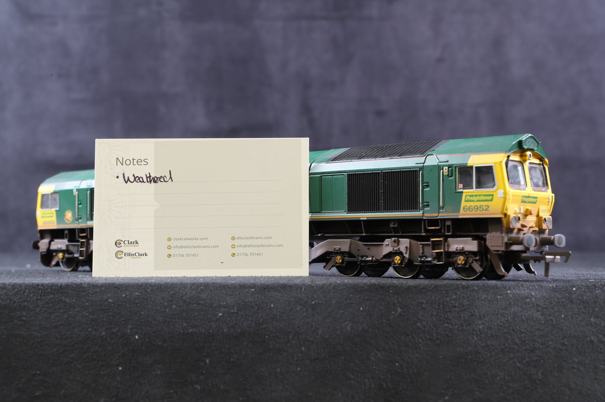 Bachmann OO 32-975 Class 66/9 &#39;66952&#39; Freightliner Weathered