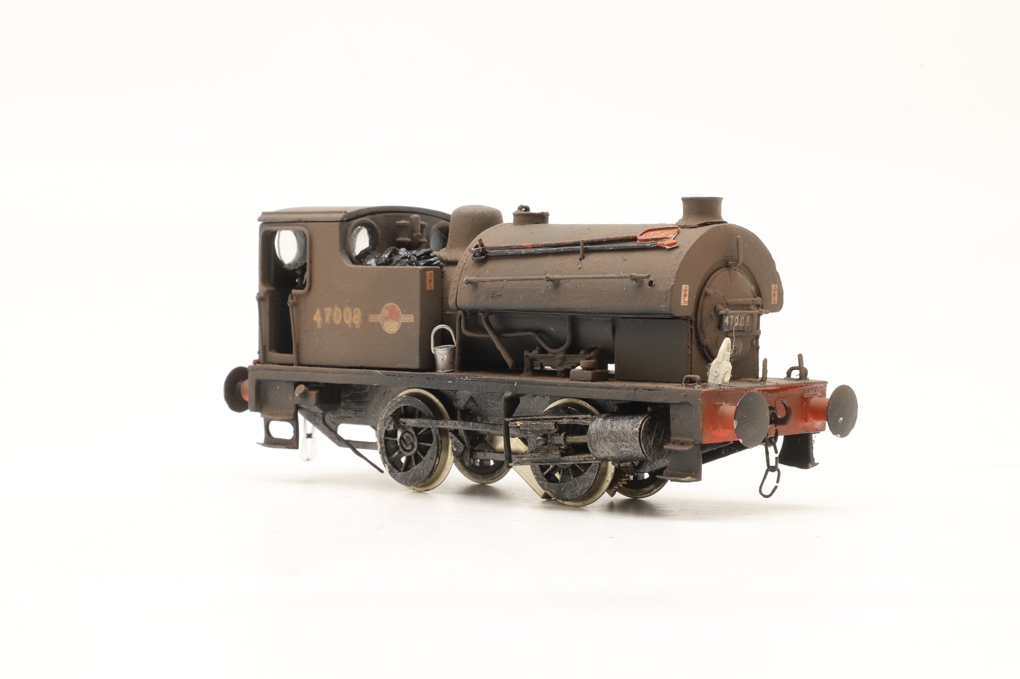 WORKSHOP Kit Built OO Kitson 0F Saddle Tank '47008' Non-Runner