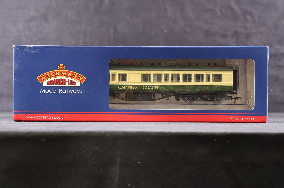 Bachmann OO 34-251W 57&#39; Ex-LMS Composite Coach LNER Camping Coach Excl. Frizinghall Model Railways