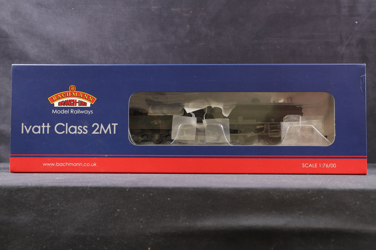 Bachmann OO 32-828A Ivatt Class 2MT 2-6-0 &#39;46526&#39; BR Green L/C, Weathered