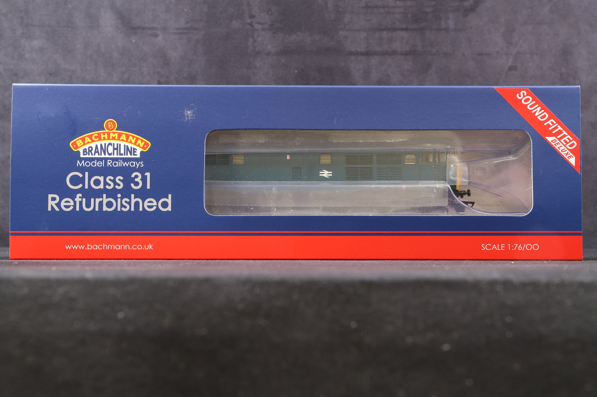 Bachmann OO 35-825SFX Class 31/4 &#39;31435&#39; BR Blue, DCC Sound Deluxe