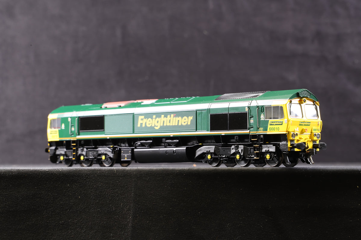 Bachmann OO 32-728DS Cl.66 Diesel &#39;66610&#39; Freightliner, DCC Sound