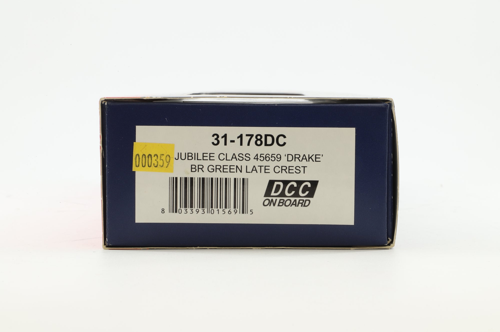 Bachmann OO 31-178DC Jubilee Class 45659 'Drake' in Lined BR Green w/ Late Crests