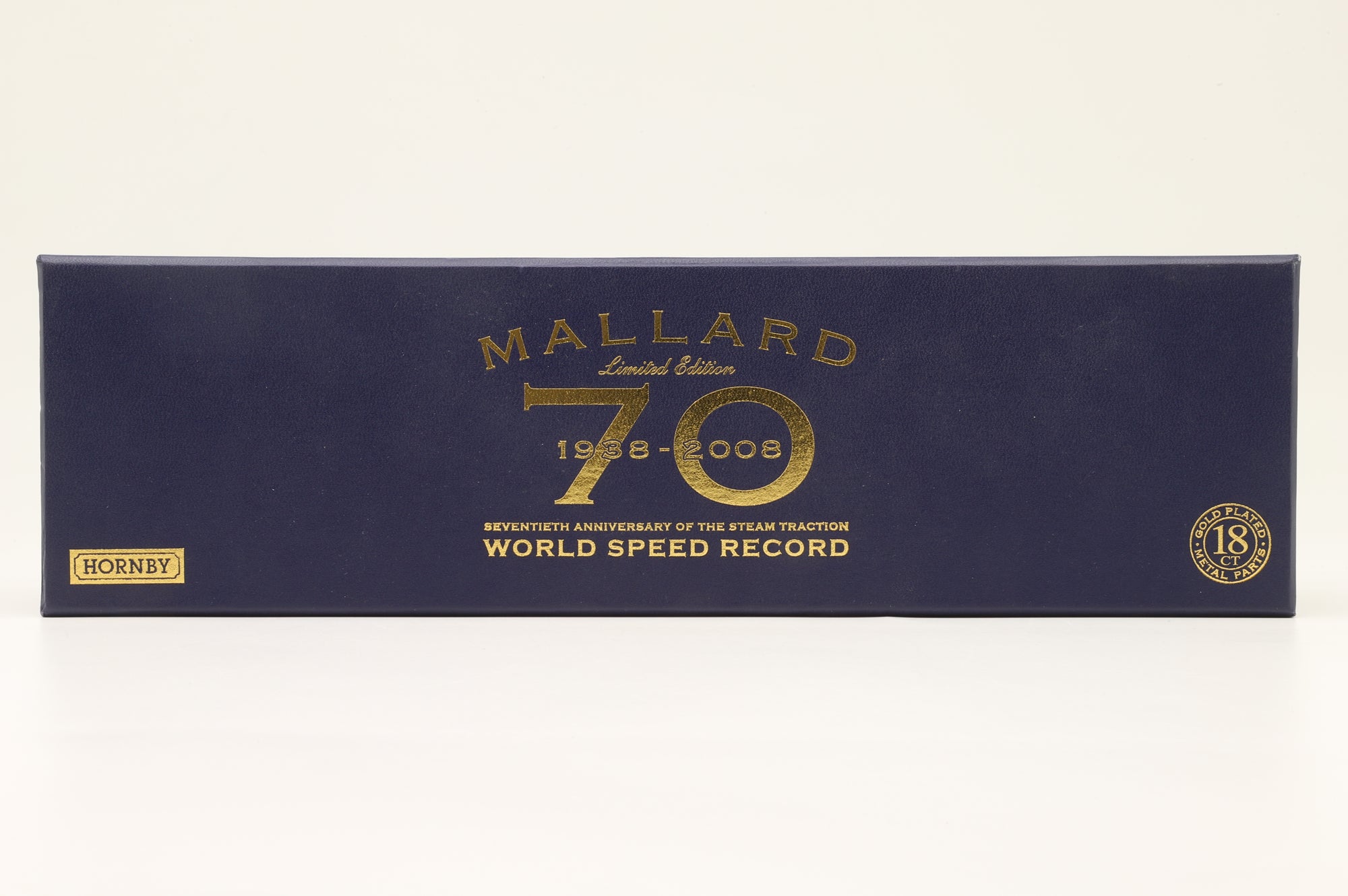 Hornby OO R2684 Class A4 '4468' 'Mallard' LNER Garter Blue 18CT Gold Plated Ltd Ed 3737/5000
