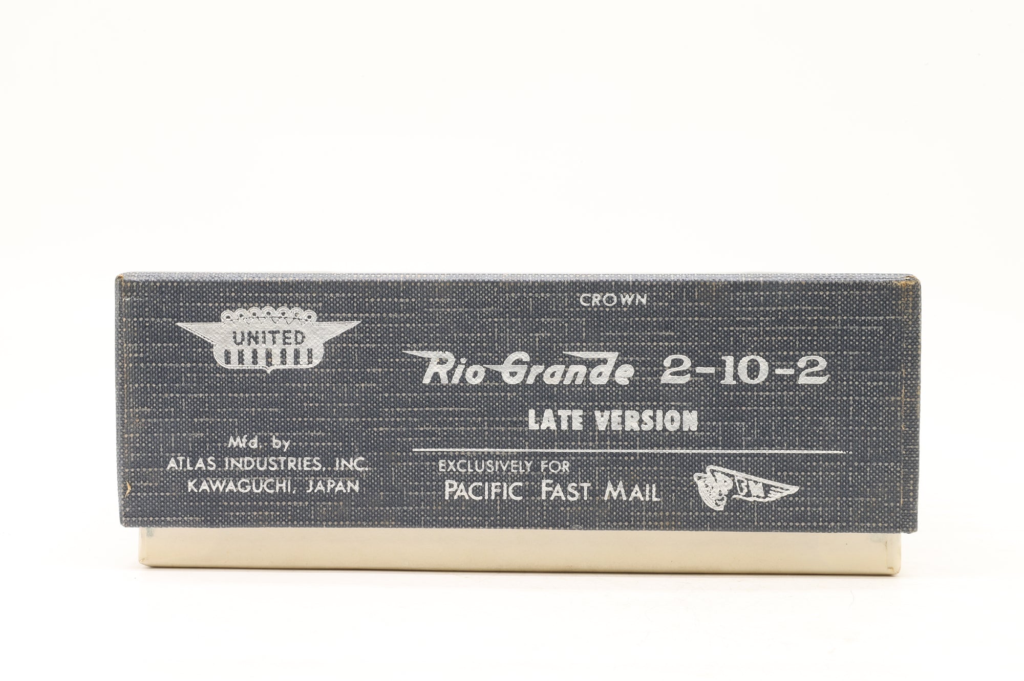 Pacific Fast Mail/United Scale Models HO Brass Rio Grande 2-10-2, Plain brass