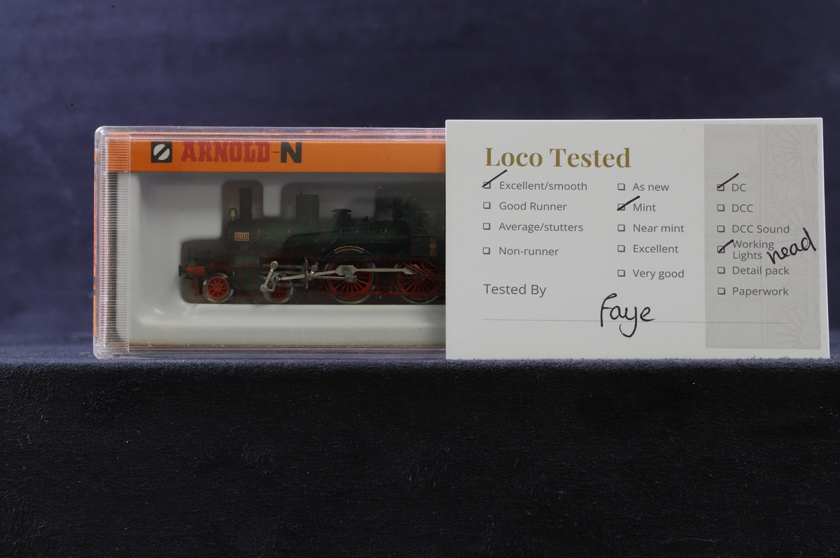 Arnold N 2546 Class P4 4-4-0 1901 of the Prussian State Railway