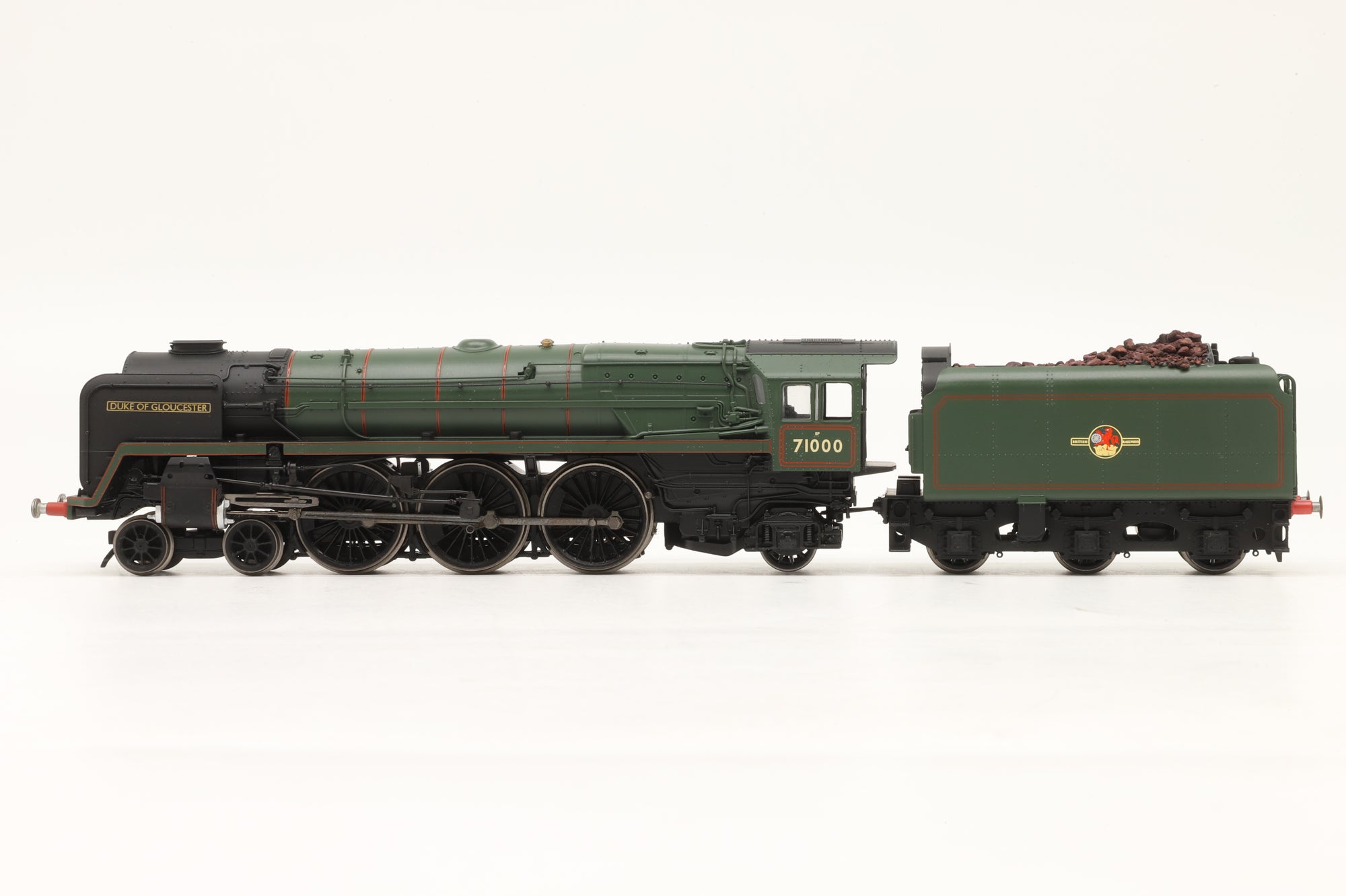 Hornby Railroad OO R3168 Class 8 '71000' 'Duke of Gloucester' BR Lined Green L/C